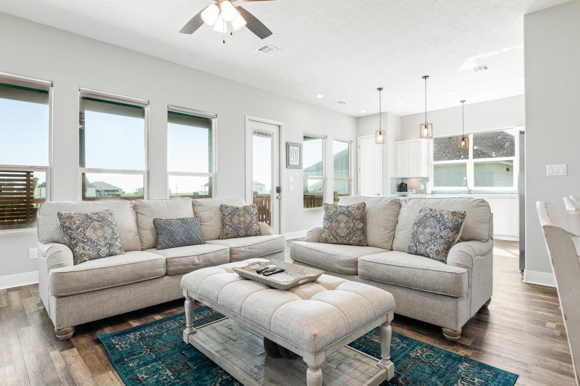 Stylish 4Br Crystal Beach Retreat Walk To Beach Bolivar Peninsula Extérieur photo